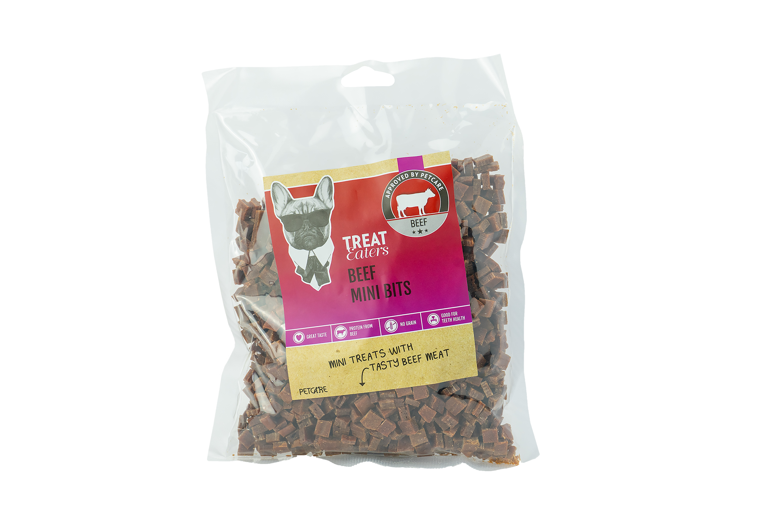 20837_treateaters_mini bits beef 350g_högupplösning Treateaters Mini Bits Beef 350g - Bild 1
