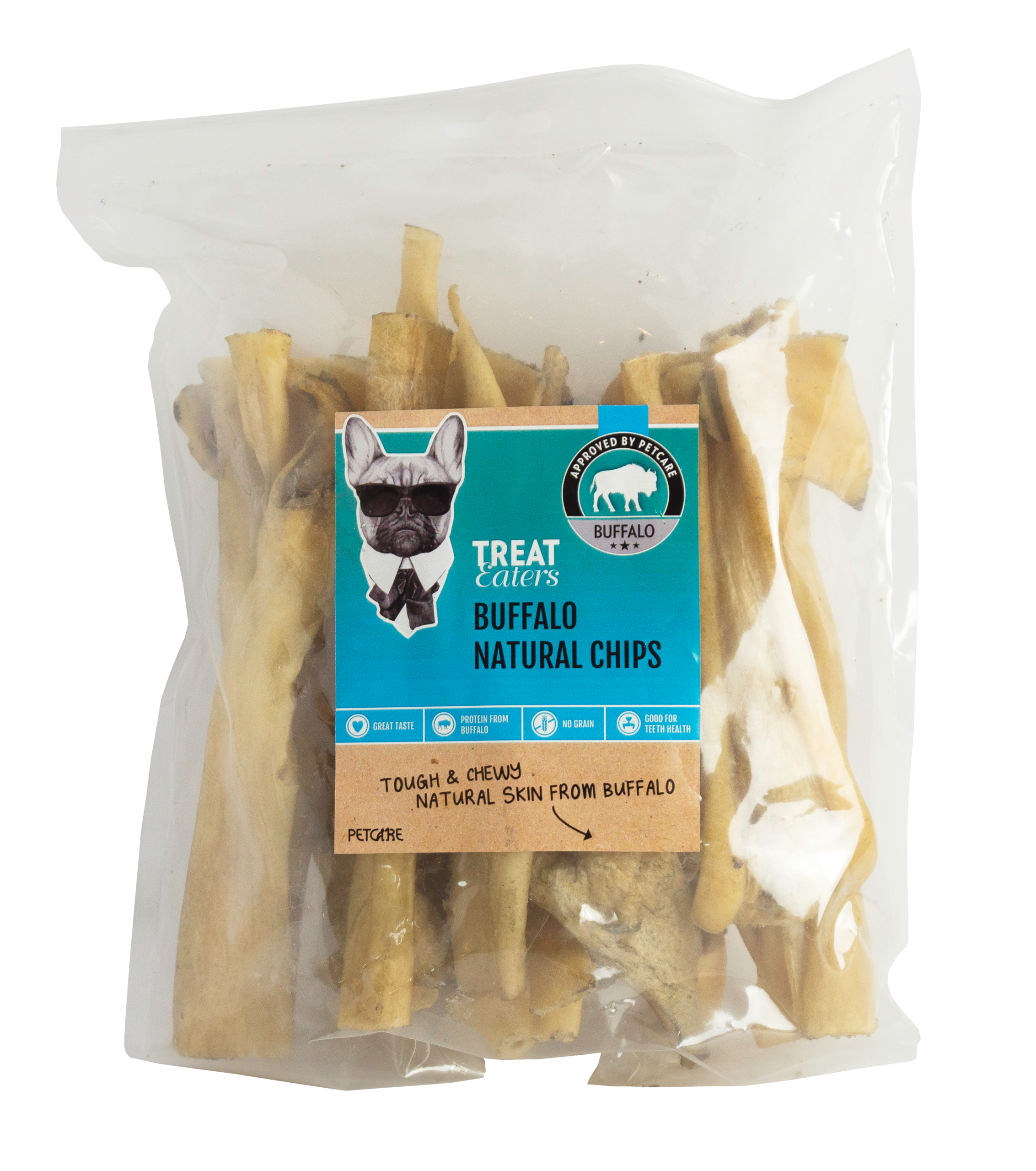 21122 (1) (1) Treateaters Natural chips 500g - Bild 1