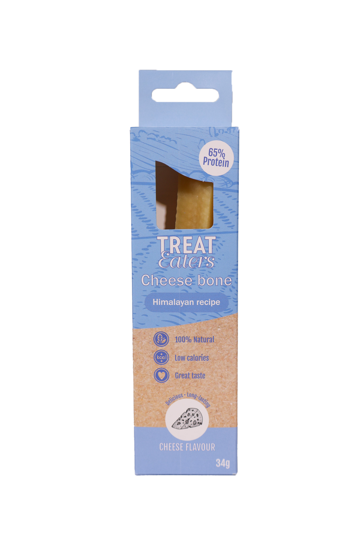 22133_TE_Himalayan Cheese_34g_front_Transparant Treateaters Himalayan Cheese Bone 34 g - Bild 1